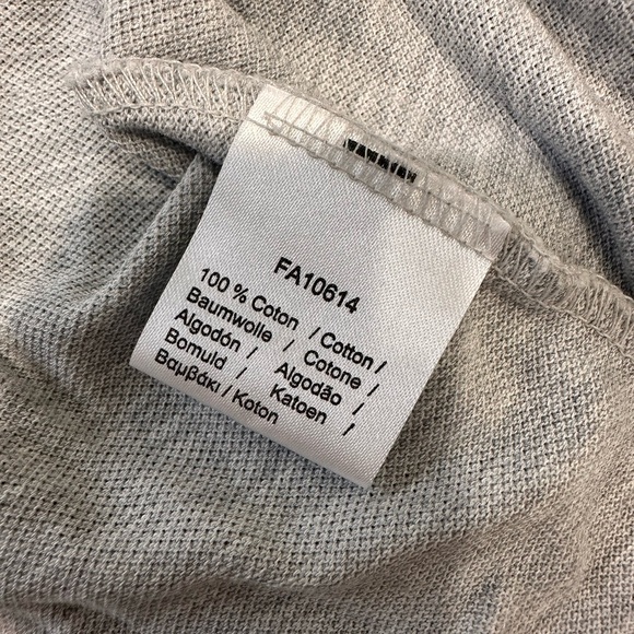 J. Crew x Lacoste 100% Cotton Short Sleeve Polo - Grey - Picture 2 of 4